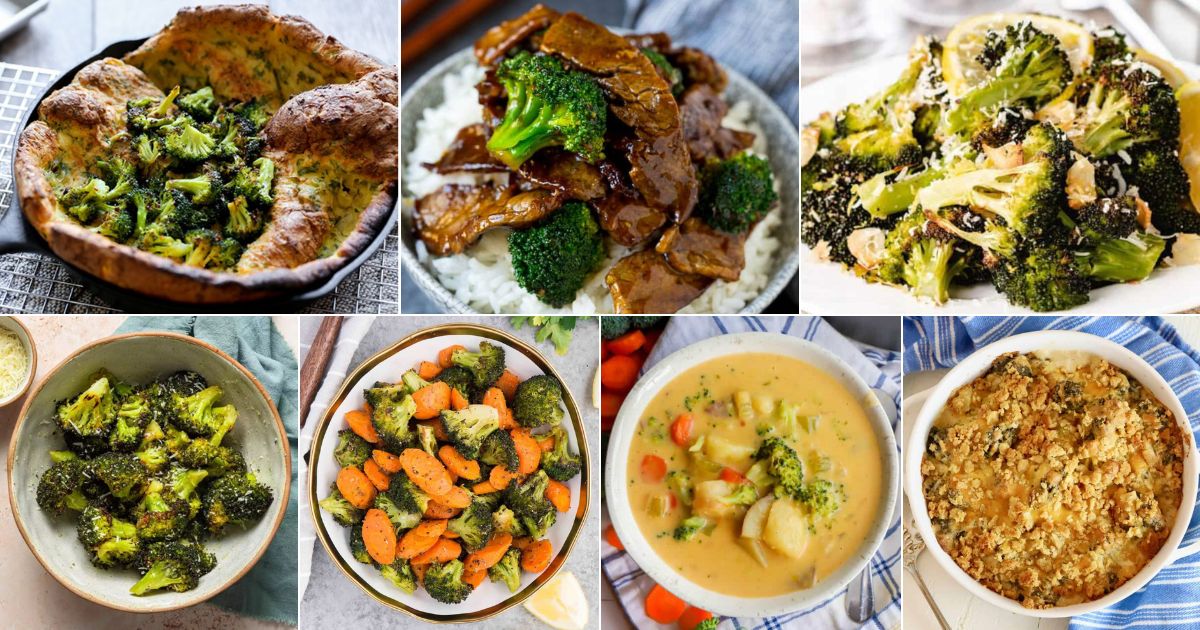 27 Mouth-Watering Broccoli Recipes for a Nutritious Meal facebook image.